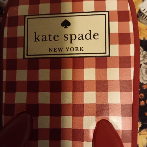 Red Kate Spade Sandals - Picture 5 of 5
